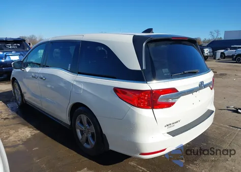 2019 Honda Odyssey Ex-L из США, поврежденный, VIN 5FNRL6H76KB090410